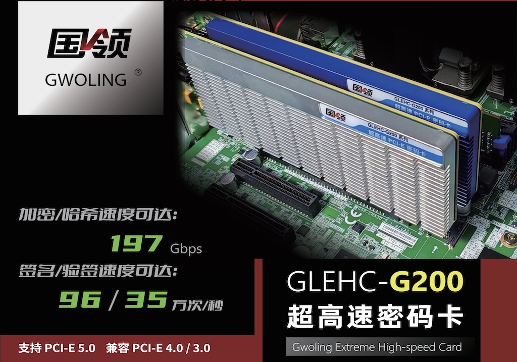 國領 200G超高速密碼卡